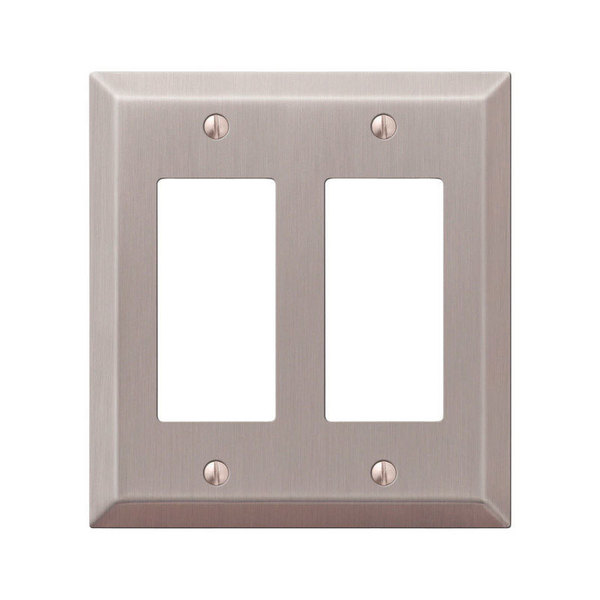 Amerelle Wallplate 2Rockr Bn 163RRBN